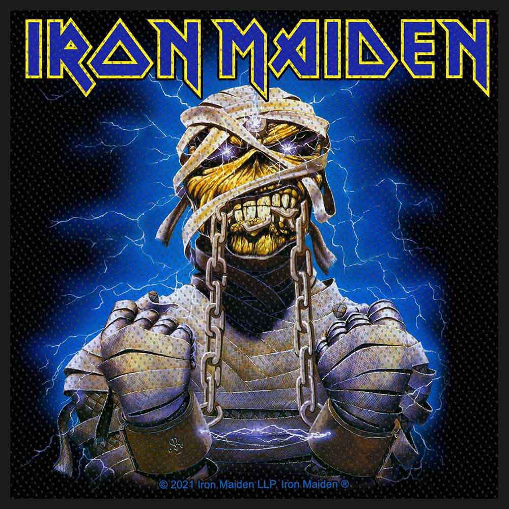 Iron Maiden Standard Patch: Powerslave Eddie