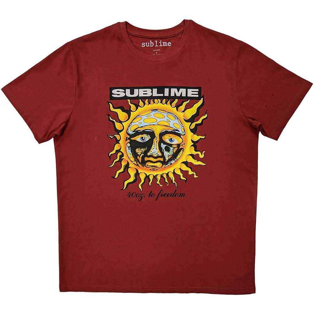 Sublime Unisex T-Shirt: GRN 40 Oz (Red)