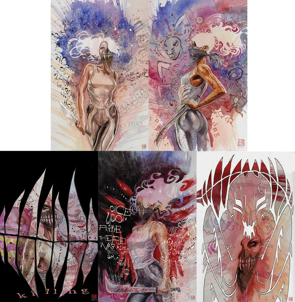 BOOM! - Something is Killing the Children #6 to #10 - David Mack Slaughter Pack Variants