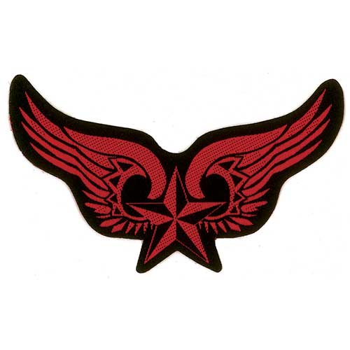 Generic Standard Patch: Winged Nautical Star