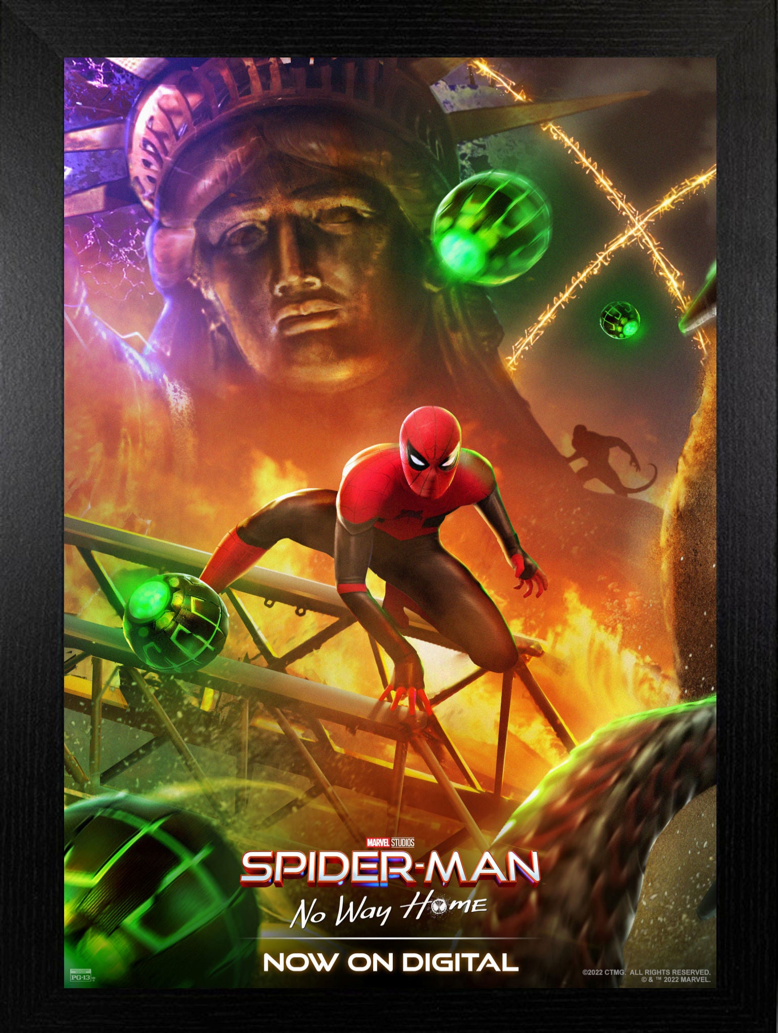 Spider-Man - No Way Home - A3 Framed Poster