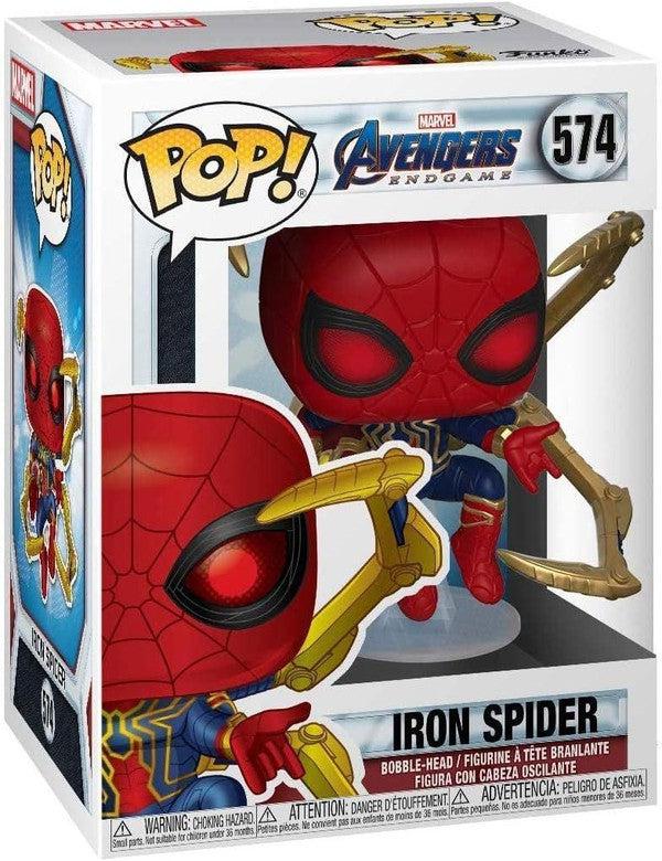 Marvel - Avengers Endgame Iron-Spider (with Nano Gauntlet) Spider-Man - Funko Pop! (574)