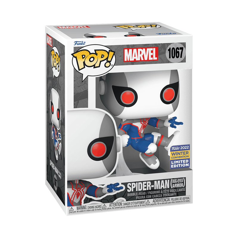Marvel - Spider-Man (Bug-Eyes Armor) - 2022 CCXP exclusive Funko Pop! (1067)