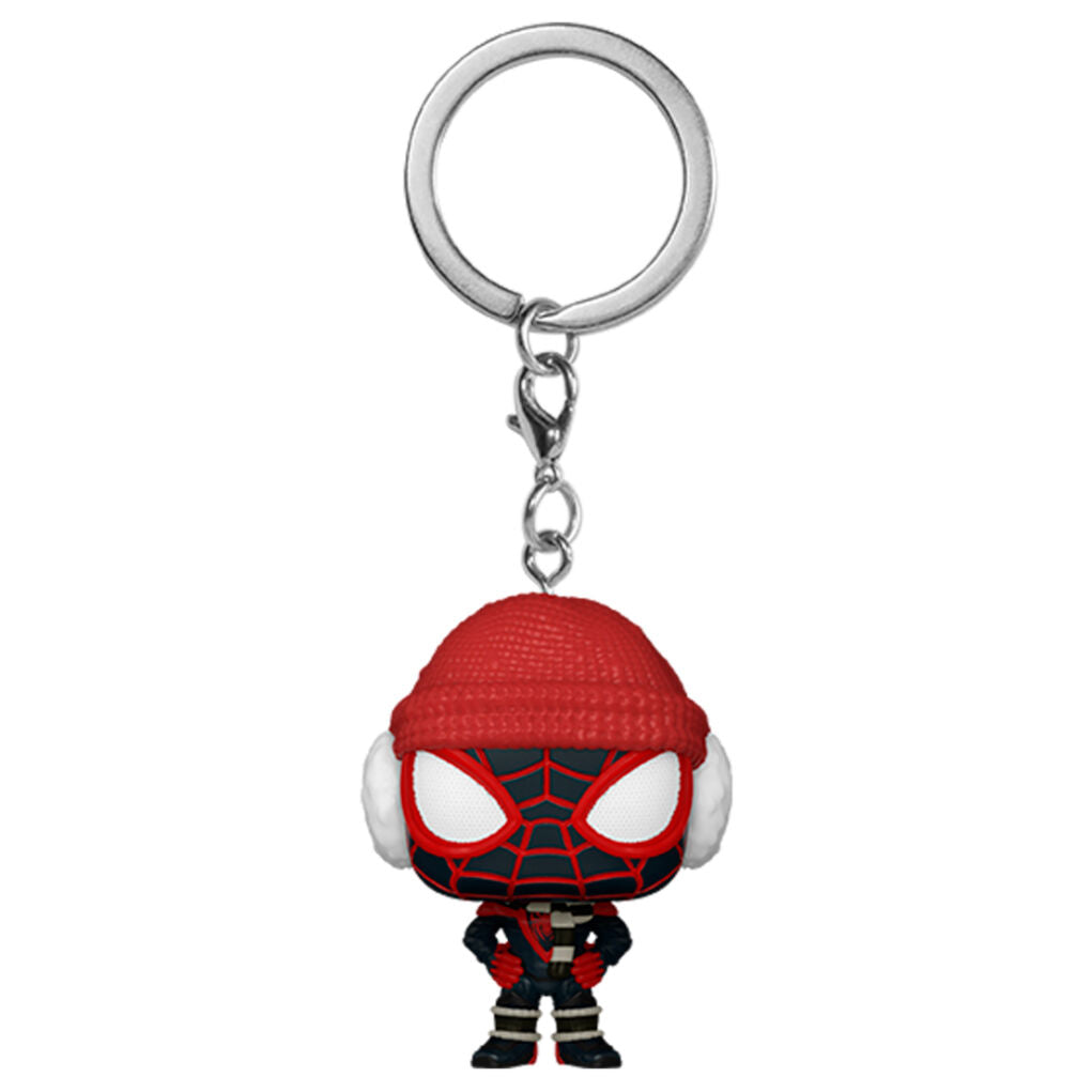 Spider Man - Miles Morales (Winter Suit) - Special Edition Pocket POP Keychain