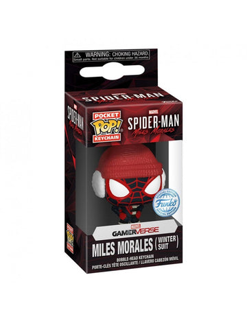 Spider Man - Miles Morales (Winter Suit) - Special Edition Pocket POP Keychain