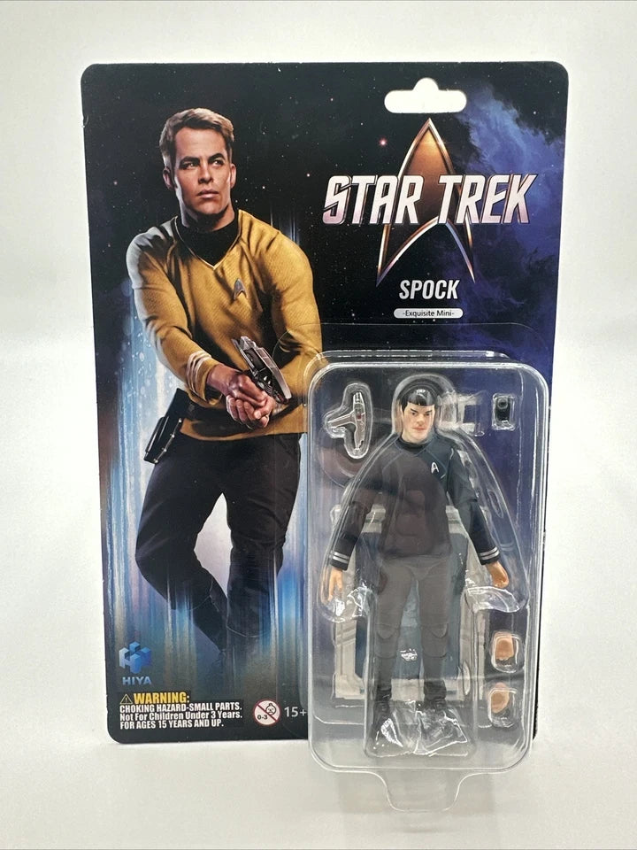 Star Trek Exquisite Mini - 2009 Spock - 12cm Action Figure (Hiya Toys)