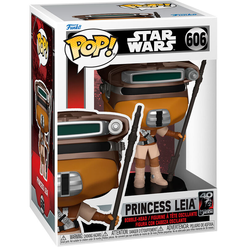 Star Wars - Princess Leia - 40th Anniversary of Return of the Jedi - Funko Pop! (606)