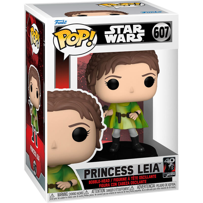 Star Wars - Princess Leia (Endor Poncho) - 40th Anniversary of Return of the Jedi - Funko Pop! (607)