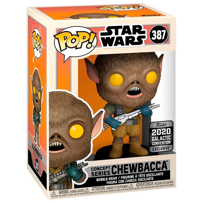 Star Wars - Concept Series Chewbacca - 2020 Galactic Convention Exclusive Funko Pop! (387)