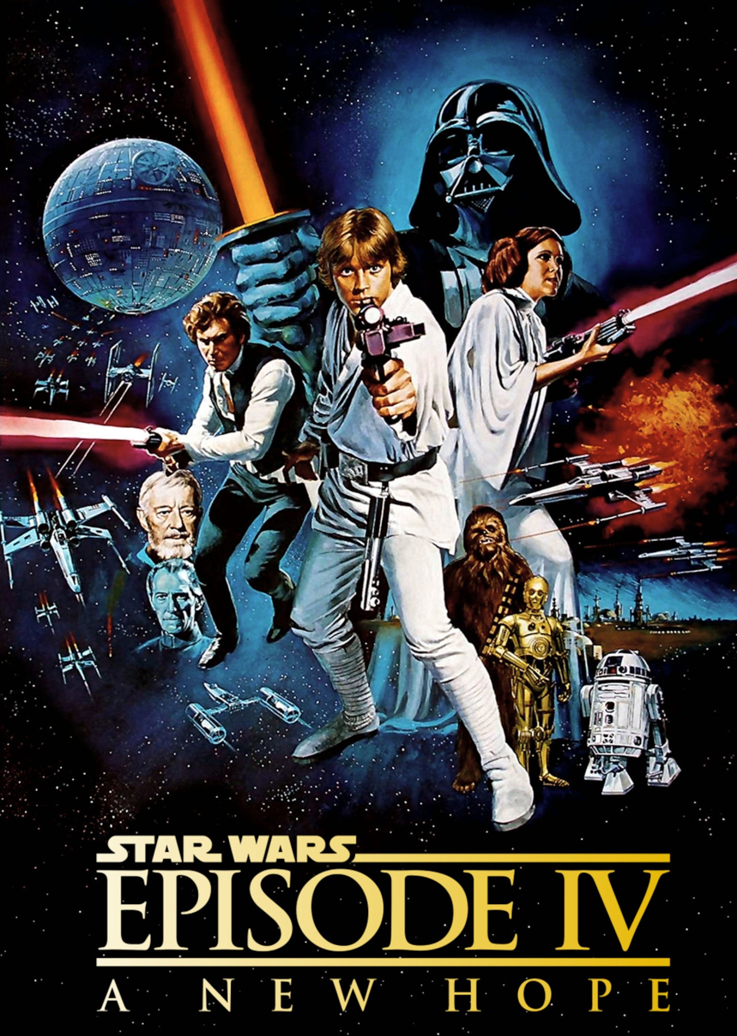 Star Wars - Episode IV - A New Hope - A4 Mini Print/Poster