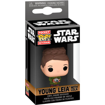 Star Wars - Obi-Wan Kenobi - Young Leia Organa with Lola - Pocket POP Keychain