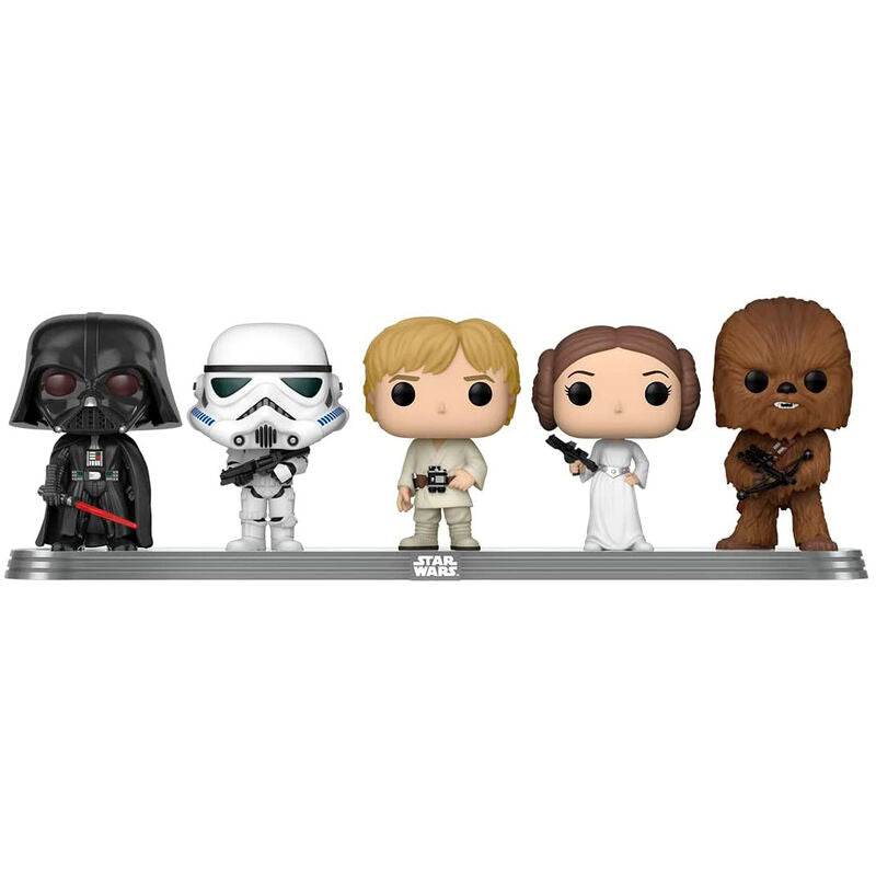 Star Wars - Pack of 5 Figures - Classic Galactic Convention Exclusive Funko Pop!