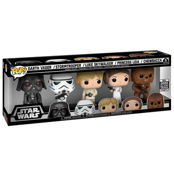 Star Wars - Pack of 5 Figures - Classic Galactic Convention Exclusive Funko Pop!