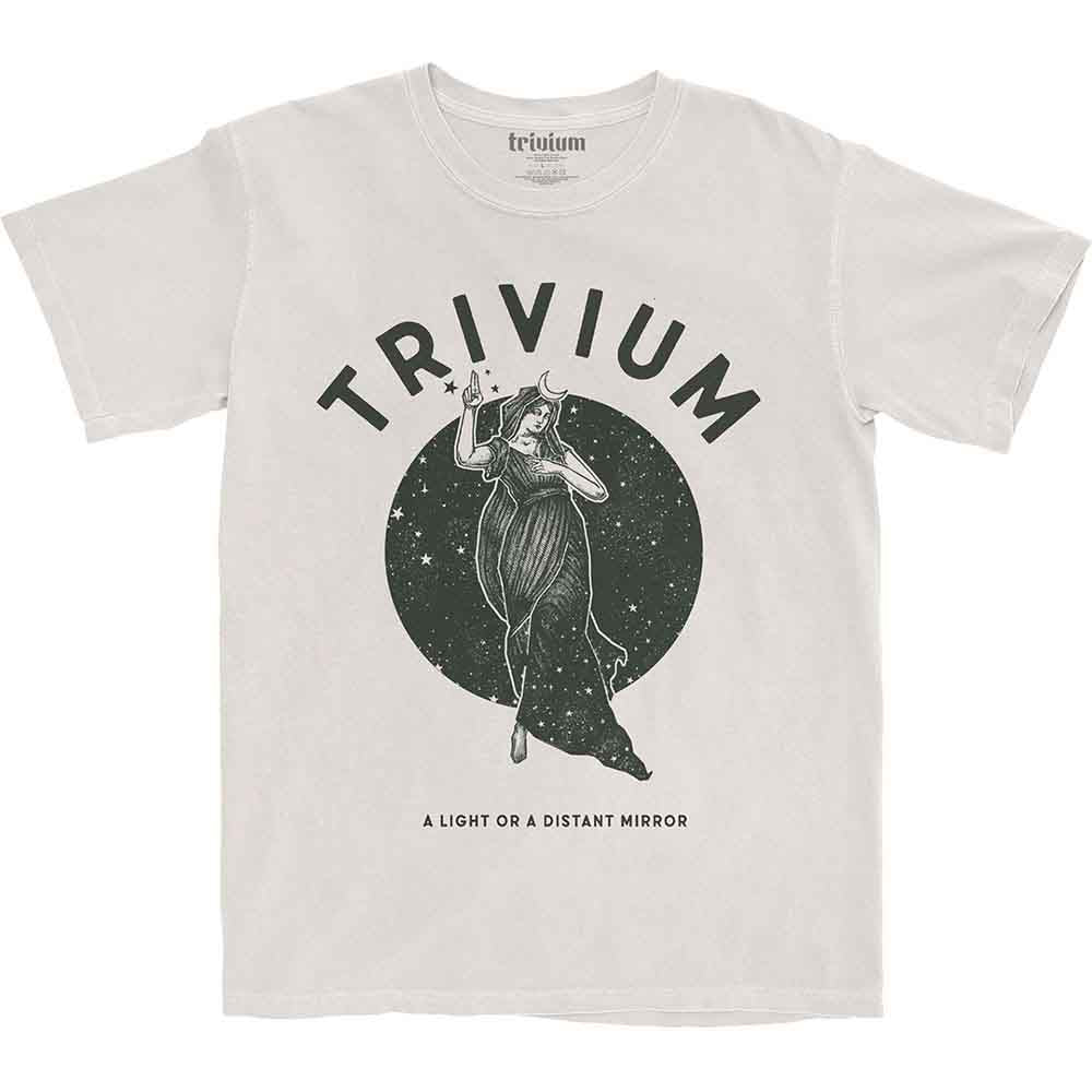 Trivium Unisex T-Shirt: Moon Goddess - Off-White