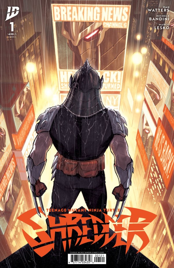 IDW - Teenage Mutant Ninja Turtles: Shredder #1 - Cover B Michele Bandini Variant (Aug 13)