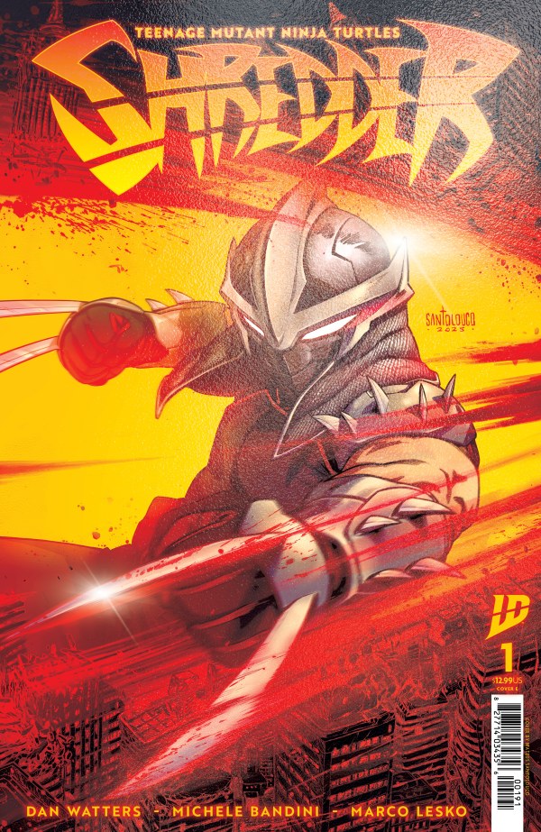 IDW - Teenage Mutant Ninja Turtles: Shredder #1 - Cover E Mateus Santolouco Foil Variant (Aug 13)