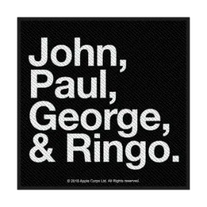 The Beatles - John, Paul, George & Ringo - Patch