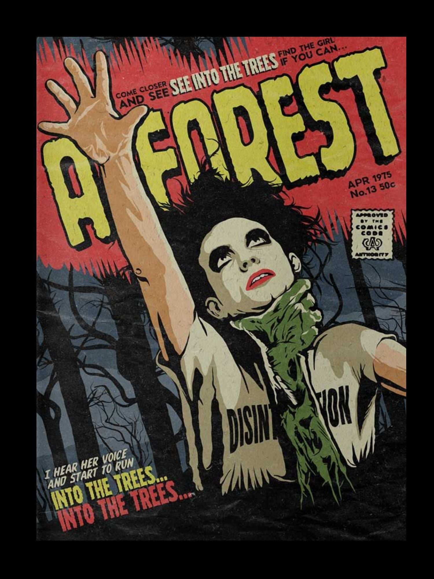 The Cure - A Forest - Mini Poster