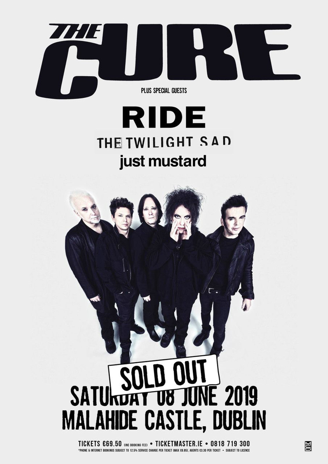 The Cure - Dublin 2019 - Mini Poster
