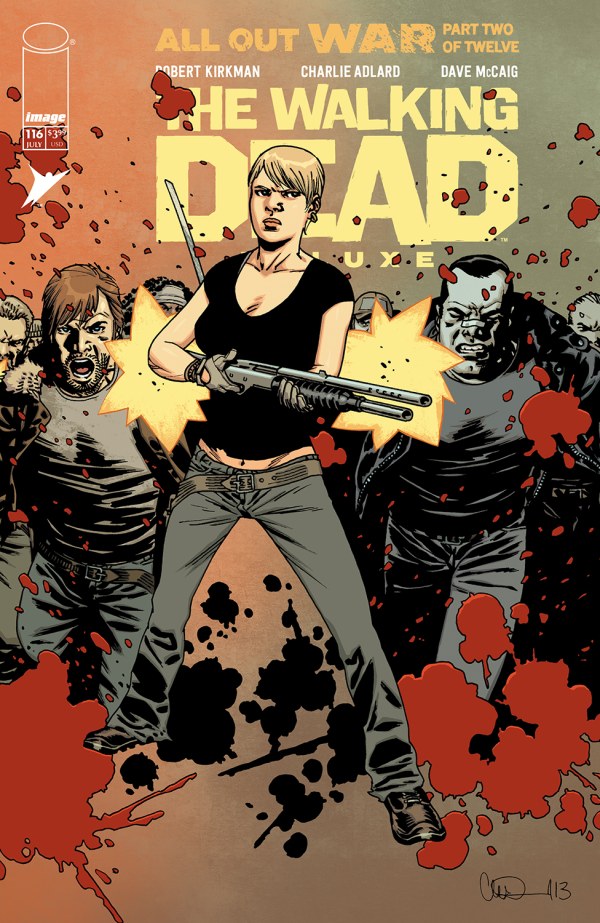 Image Comics - The Walking Dead Deluxe #116 - Cover B Charlie Adlard Variant (Jul 2)