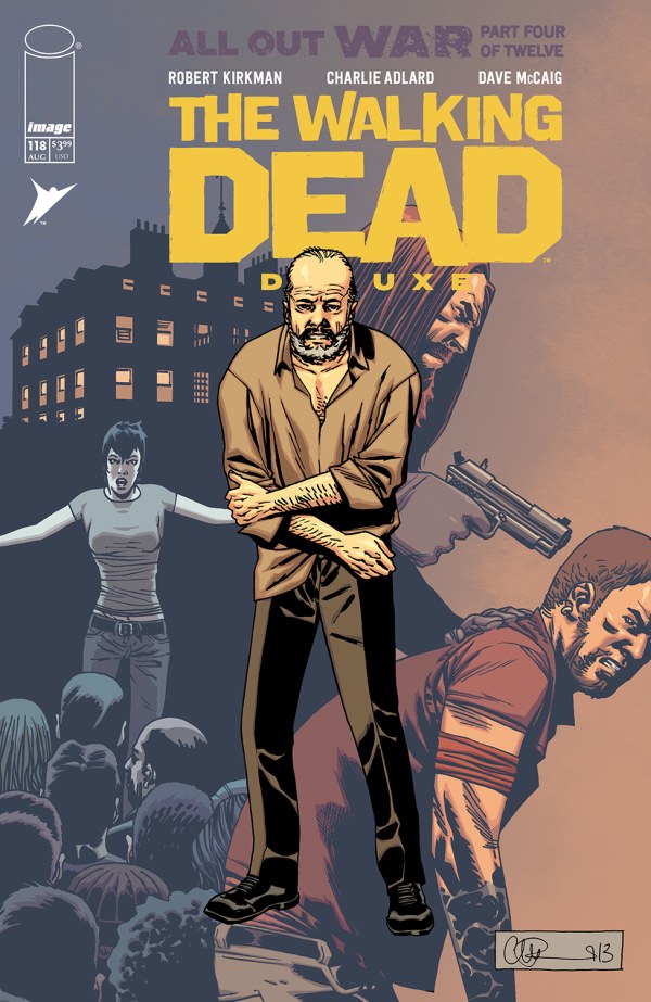 Image Comics - The Walking Dead Deluxe #118 - Cover B Charlie Adlard Variant (Aug 6)