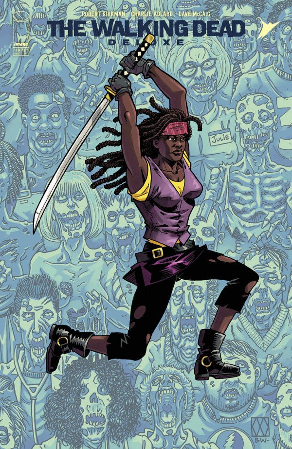 Image Comics - The Walking Dead Deluxe #118 - Cover C Matt Wagner Connecting Variant (Aug 6)