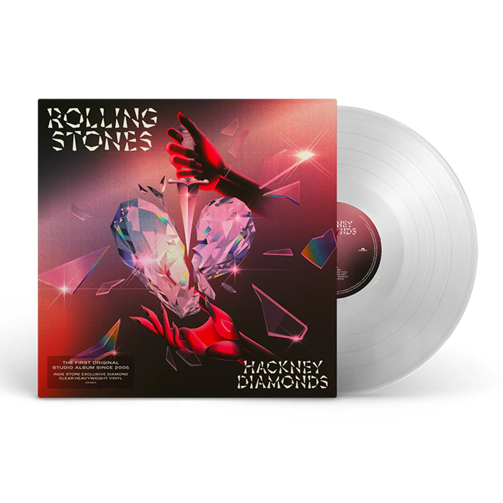 The Rolling Stones - Hackney Diamonds - LP - Gatefold Clear Vinyl