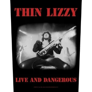 Thin Lizzy - Live And Dangerous - Back Patch