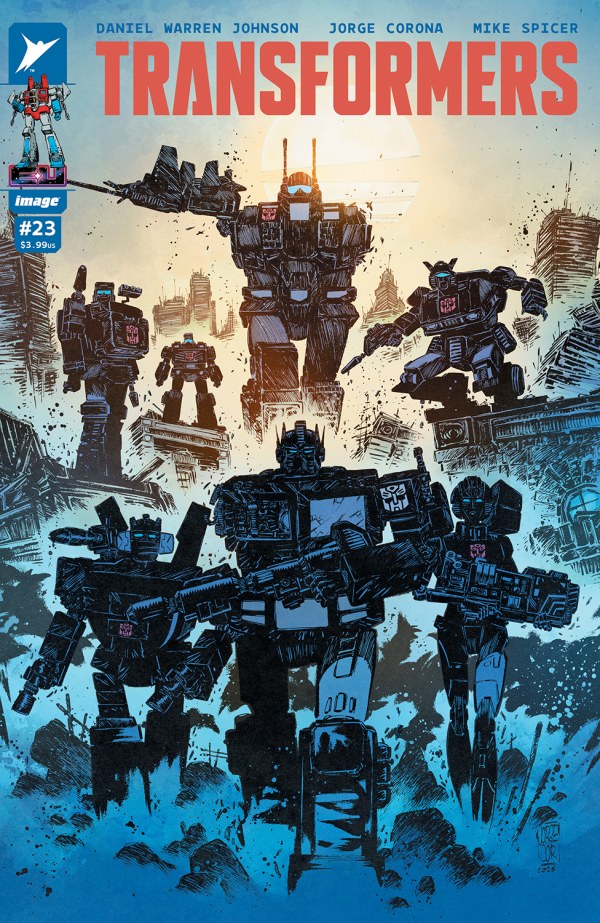 Image Comics - Transformers #23 - Cover B Jorge Corona Variant (Aug 13)