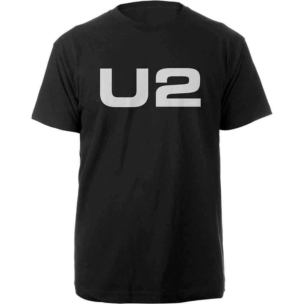 U2 Unisex T-Shirt: Logo (Black)