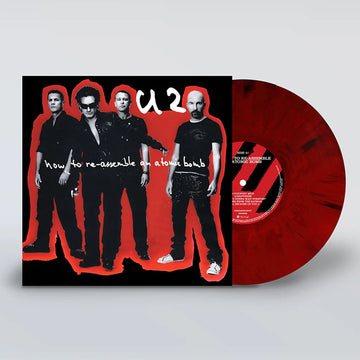 U2 - How To Re-Assemble An Atomic Bomb - 1LP - Black and Red Marble Vinyl [RSD Black Friday 2024]