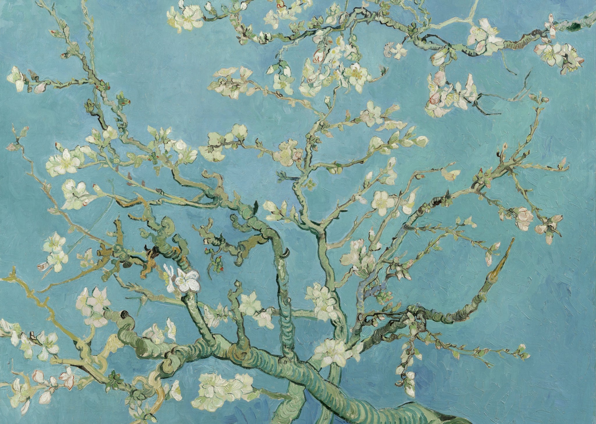 Vincent Van Gogh - Almond Blossom - A4 Mini Print/Poster