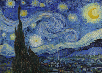 Vincent Van Gogh - Starry Night - A4 Mini Print/Poster