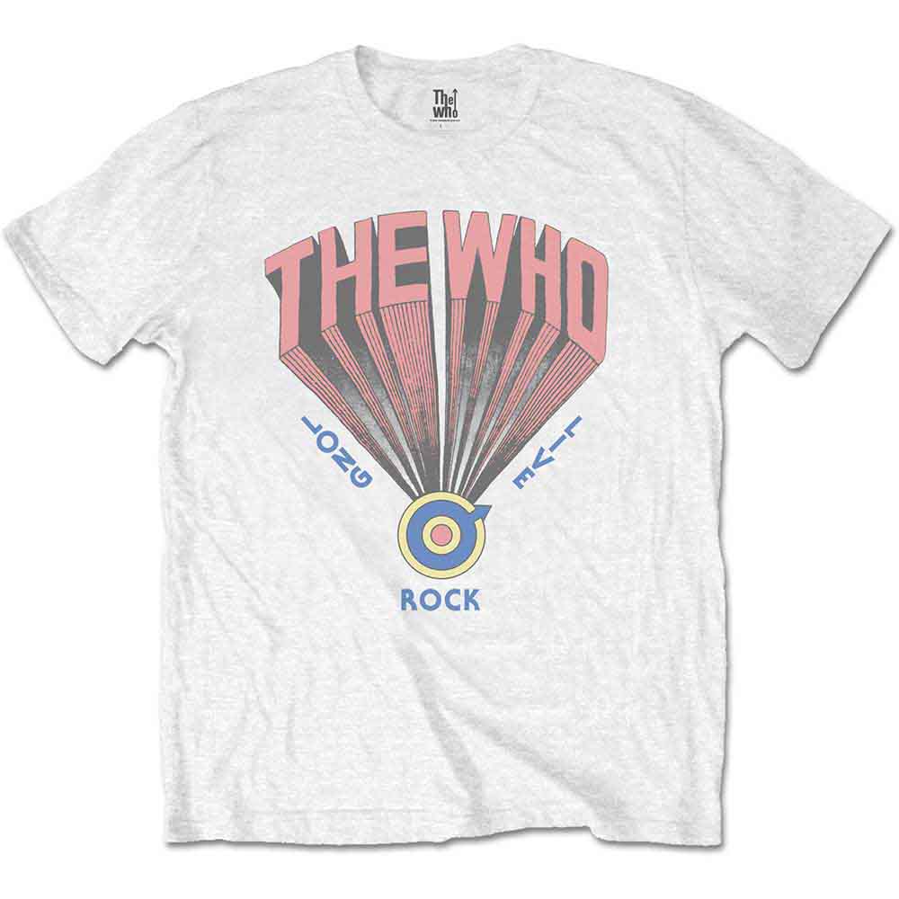 The Who Unisex T-Shirt: Long Live Rock (White)