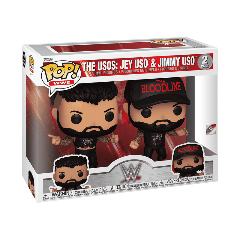 WWE - The Usos: Jey Uso & Jimmy Uso 2-pack - Funko Pop! WWE