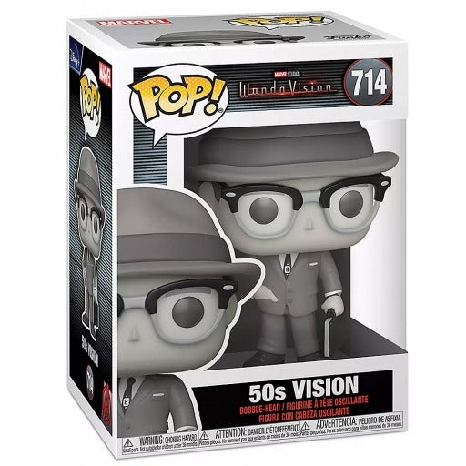 Marvel - Wanda Vision - Vision 50s (Black & White) - Funko Pop! (714)