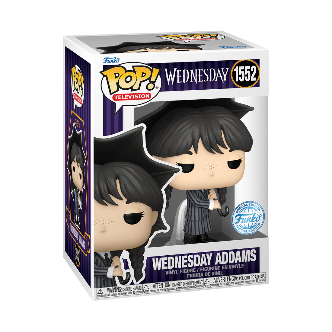 Wednesday Addams (with Umbrella) - Funko Exclusive Pop! Television (1552)