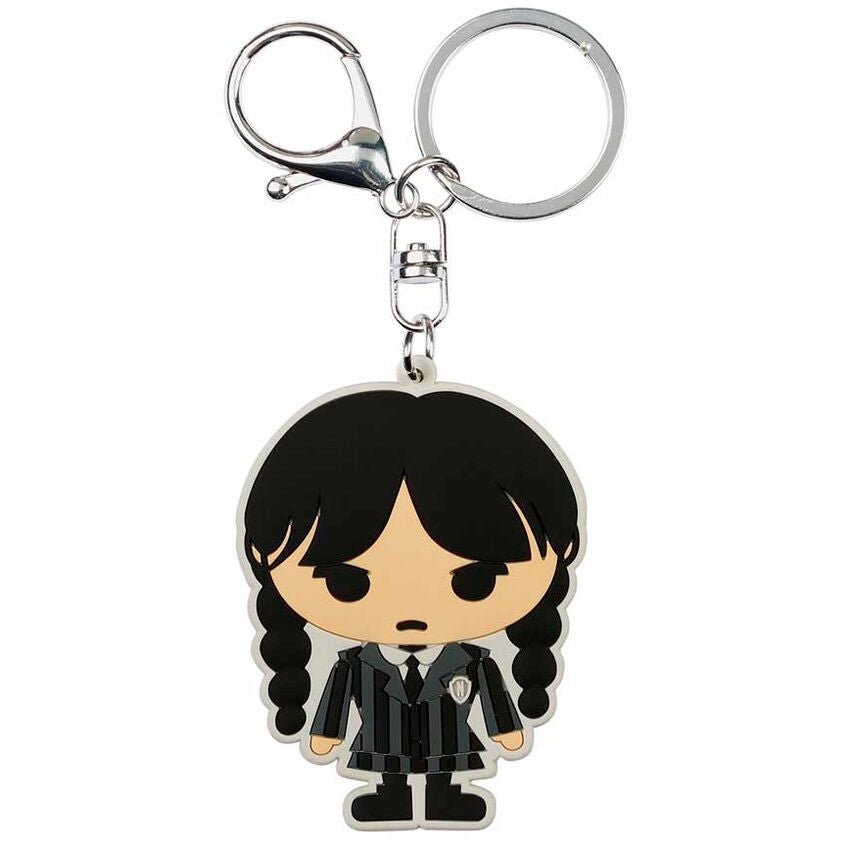 Wednesday Addams (Chibi)  - Keychain