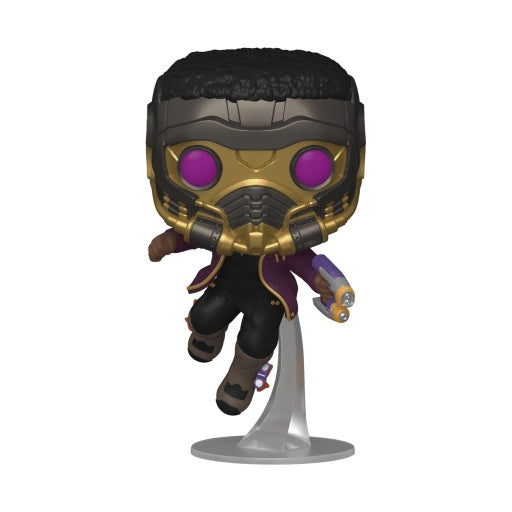 Marvel - What If...? - T`Challa Star-Lord - Bobble-Head Funko Pop! (871)
