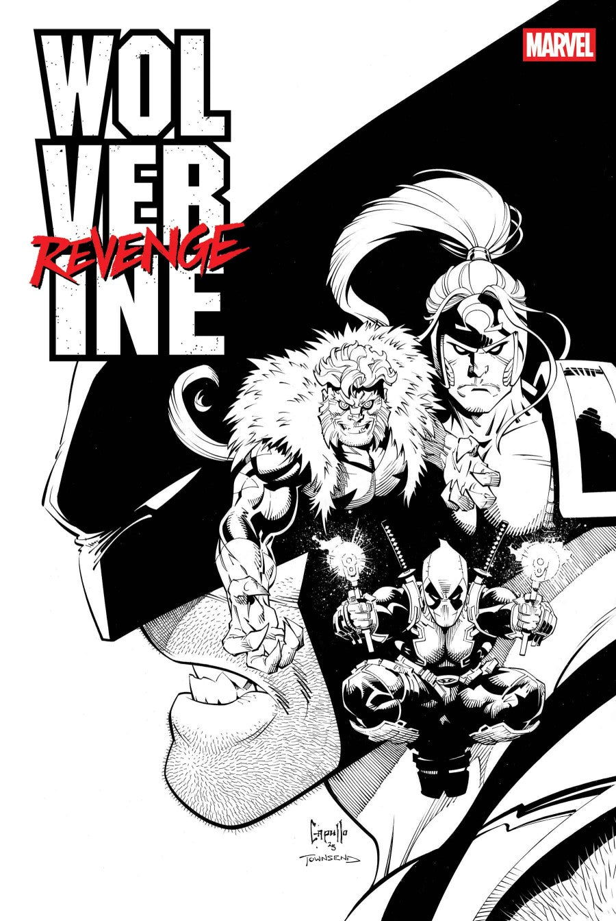 Marvel - Wolverine: Revenge – Red Band Raw: Black & White Edition #1 (Jul 30)