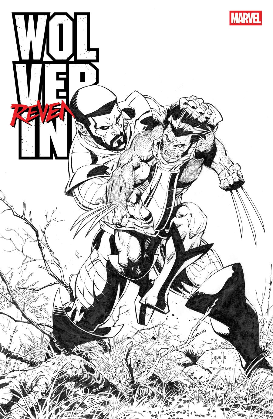 Marvel - Wolverine: Revenge – Red Band Raw: Black & White Edition #3
