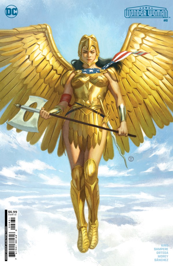 DC - Wonder Woman #8 - Cover B Julian Totino Tedesco Card Stock Variant