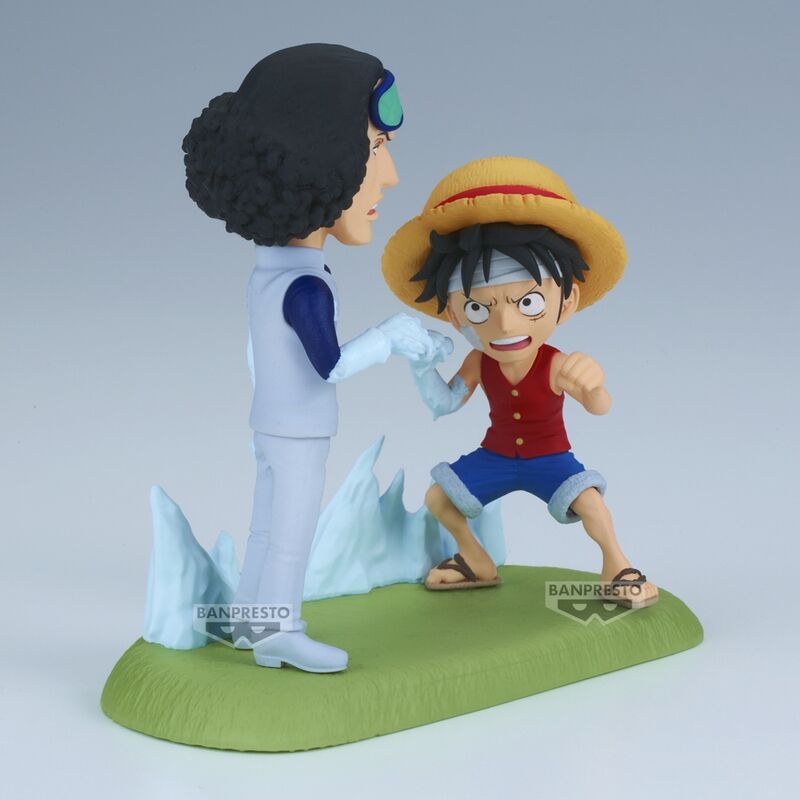 One Piece - World Collectable - Figure Log Stories Monkey D. Luffy vs Kuzan - Figure 9cm