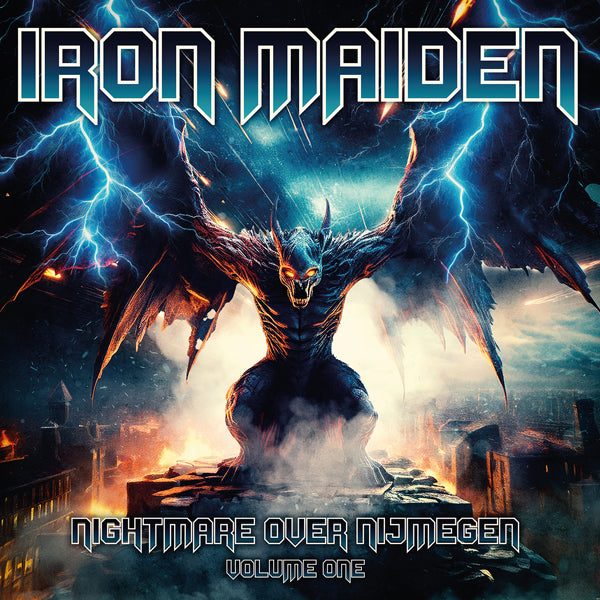 Iron Maiden - Nightmare Over Nijmegen Vol. 1 - 2LP - Red w/ White Splatter Vinyl