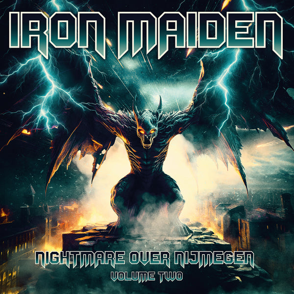 Iron Maiden - Nightmare Over Nijmegen Vol. 2 - 2LP - Red w/ White Splatter Vinyl