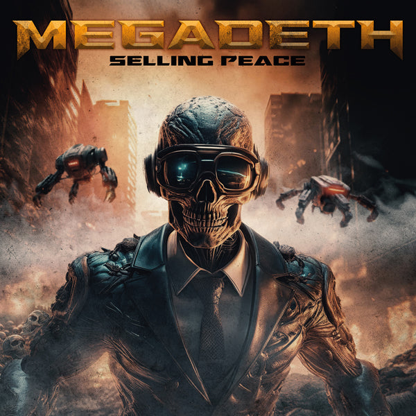 Megadeth - Selling Peace - LP - Red with Black Splatter Vinyl