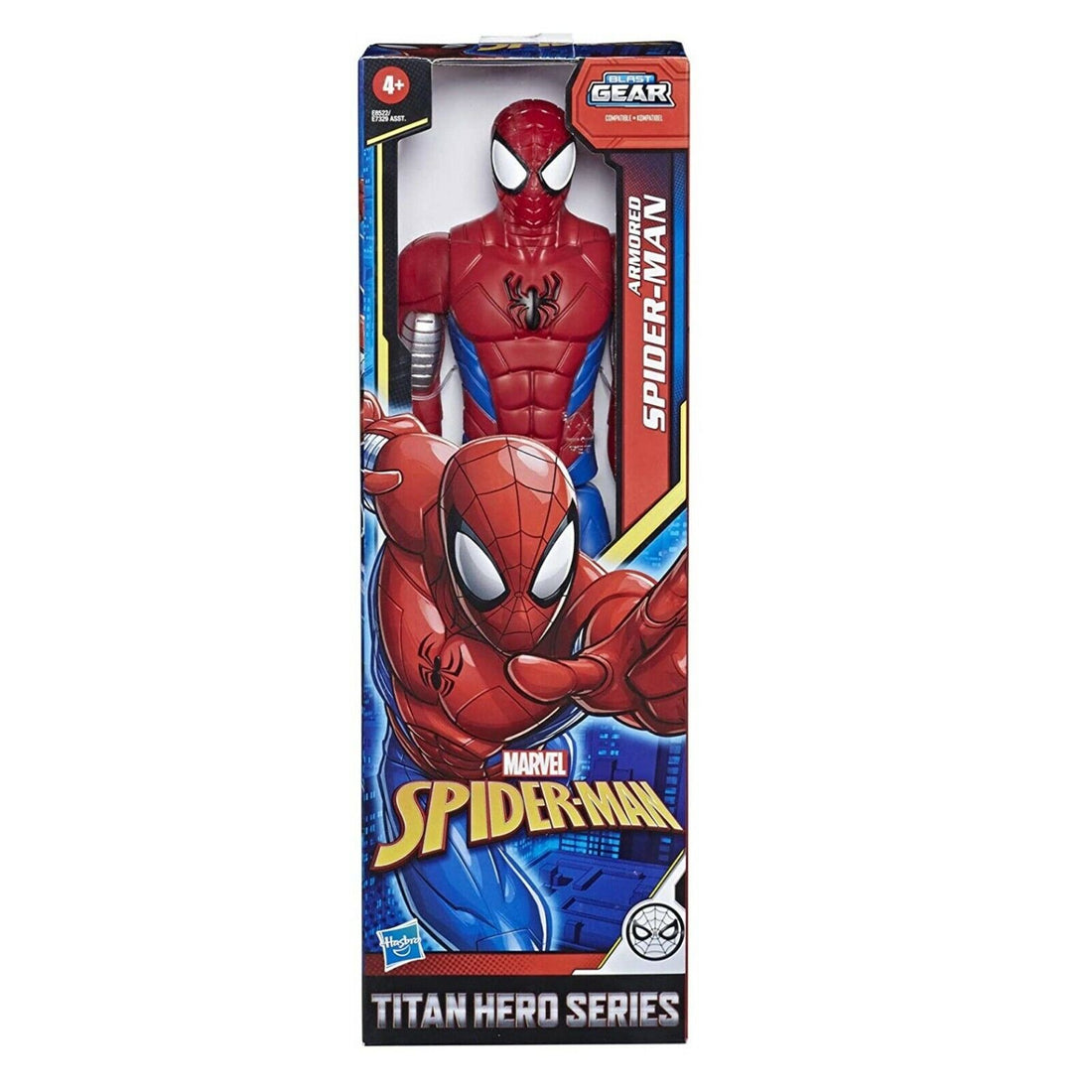 Spider-Man - Marvel Armoured Spiderman Titan Hero Figure 30cm