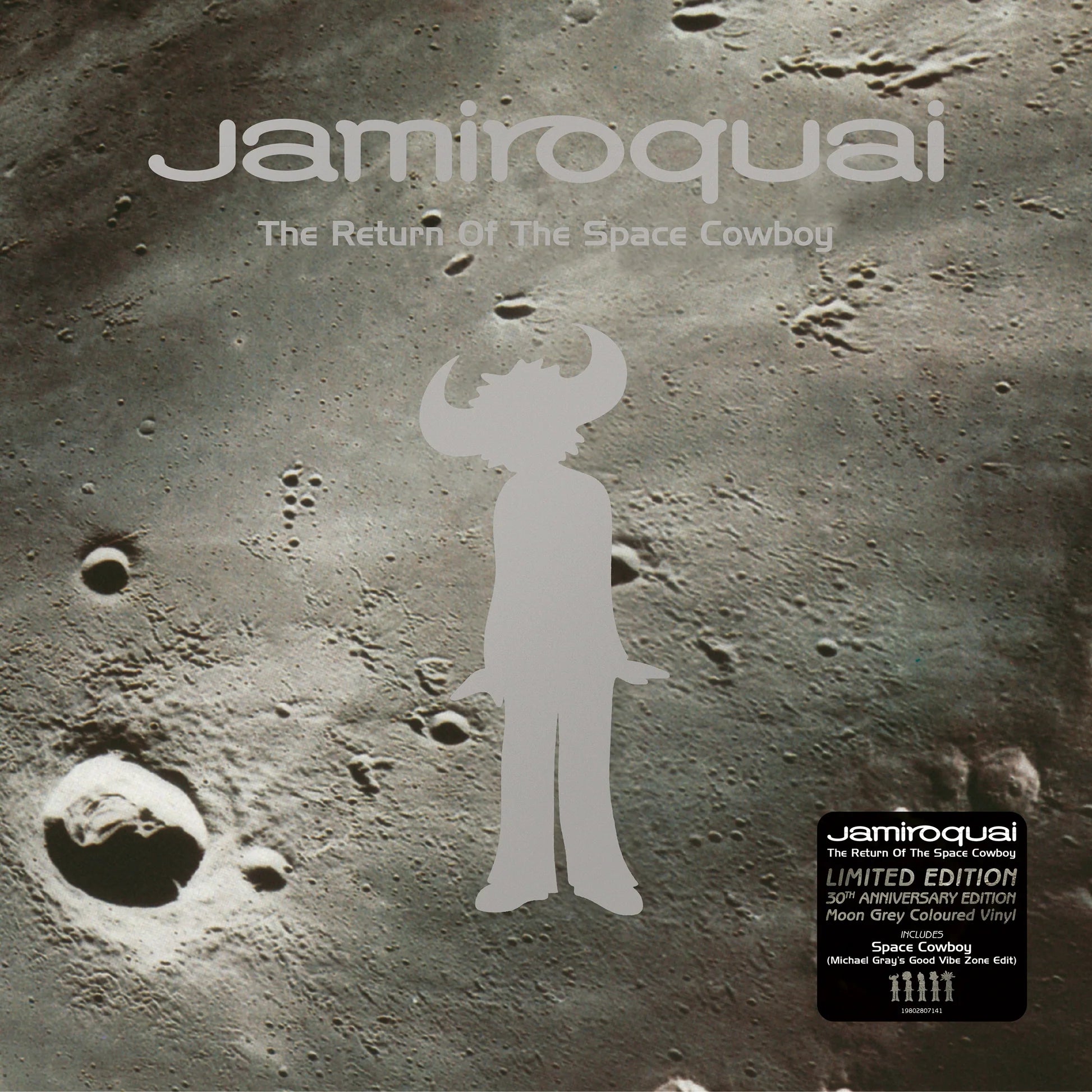 Jamiroquai - The Return of the Space Cowboy (30th Anniversary Edition) - 2LP - White and Black Marbled Vinyl