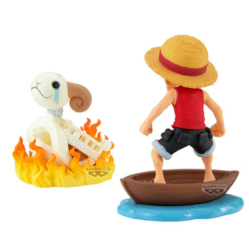 One Piece - Luffy & Going Merry Log Stories - Figure 8cm