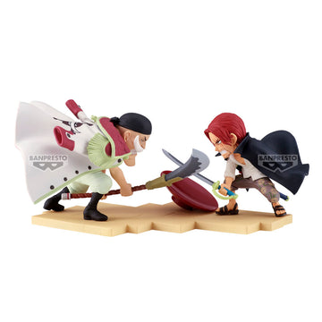 One Piece - World Collectable Log Stories Edward Newgate vs. Shanks - Figure 13cm